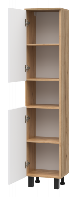 Шкаф - пенал Крафт 35 универсальный П-Кра-05035-01Пр Misty фото в интернет-магазине Русалия