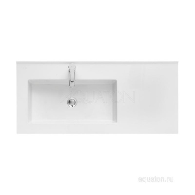 Раковина AQUATON Квадро Про 100 левая 1A733331QA01L фото в интернет-магазине Русалия