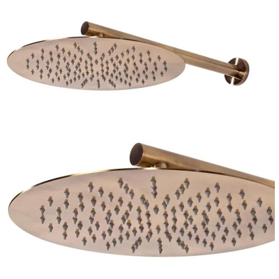 Душевая система встраиваемая (без излива) Hansberge H6090BR, бронза фото в интернет-магазине Русалия