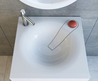 Раковина над стиральной машиной Angy 60х60 4680028070566 Andrea фото в интернет-магазине Русалия