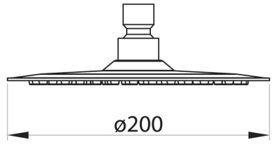 лейки и верхние души  BB-SLDC1-IN  Belbagno фото в интернет-магазине Русалия