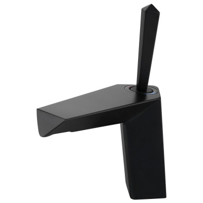 Смеситель ABBER Zeitlos AF8910B для раковины, черный матовый фото в интернет-магазине Русалия