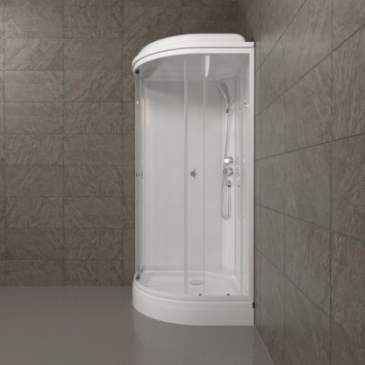 Душевая кабина Ультра 90*90 А (7 мест+сифон D90) Щ0000061843 Тритон фото в интернет-магазине Русалия