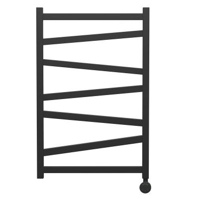 Полотенцесушитель электрический Point Феникс PN15158BE П7 500x800 левый/правый, черный фото в интернет-магазине Русалия