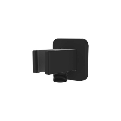 Держатель ручного душа VSC-32MB с подводом воды, черный Vincea фото в интернет-магазине Русалия