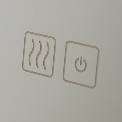 Зеркало со встроенной подсветкой, сенсорным выключателем и подогревом CZR-SPC-STYLUS-1000-700-TCH-WARM, 12V, 220-240V, 1000x700x30 CEZARES фото в интернет-магазине Русалия