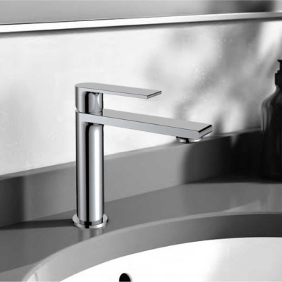 Смеситель для раковины Vogue VBF-1V1CH однорычажный, хром Vincea фото в интернет-магазине Русалия