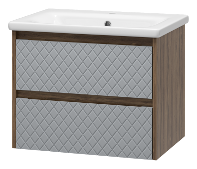 Тумба Chester 65 подвесная с раковиной Dreja Soft 65 Brevita фото в интернет-магазине Русалия