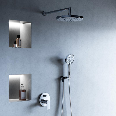 947520000 Apollo встраиваемая душевая система со смесителем для душа, хром Damixa фото в интернет-магазине Русалия