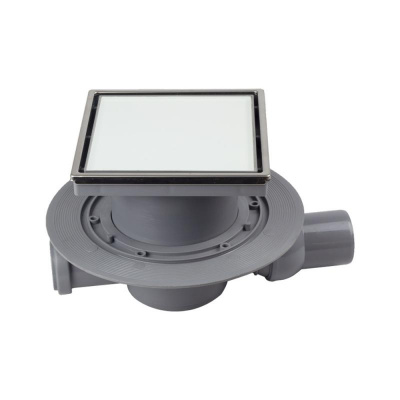 Точечный трап Pestan Confluo Standard 15х15 White Glass (13000094) фото в интернет-магазине Русалия