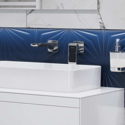 Смеситель для умывальника скрытого монтажа EXCELLENT Keria AREX.2014CR (хром) фото в интернет-магазине Русалия