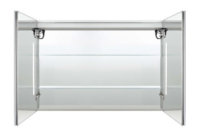 Шкаф зеркало для ванной с подсветкой Aquatek AQ7109-MLC, прямоугольное, сенсорное управление, 1000*700*133 фото в интернет-магазине Русалия