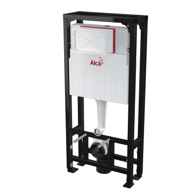 Инсталляционная система для подвесных унитазов отдельностоящая AM116/1120 SOLOMODUL ALCAPLAST фото в интернет-магазине Русалия