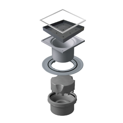 Точечный трап Pestan Confluo Standard 15х15 Ceramic (13000099) фото в интернет-магазине Русалия