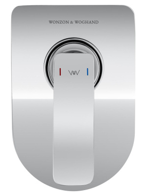 Смеситель для душа встраиваемый WONZON & WOGHAND SHARK, Хром (WW-484700-CR) фото в интернет-магазине Русалия