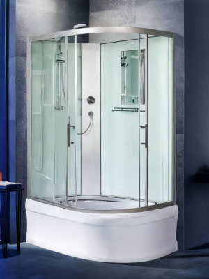 Душевая кабина HALLE 1201 L 90*120*217 10000003250 WeltWasser фото в интернет-магазине Русалия