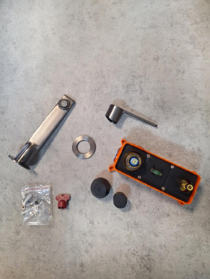 Смеситель для раковины Unione 010507 GrMt AltroBagno фото в интернет-магазине Русалия