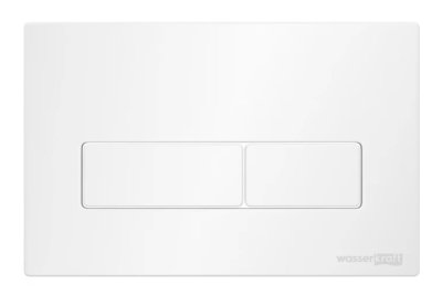 WH03 Кнопка смыва, белый Wasserkraft фото в интернет-магазине Русалия