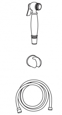Гигиенический гарнитур VR.KIT-2228.BR Veragio фото в интернет-магазине Русалия