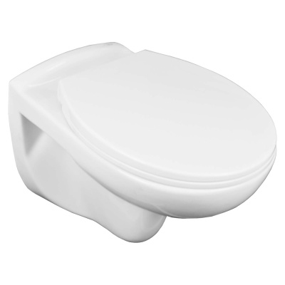 Унитаз подвесной безободковый Fredo CS-WH8005 с сиденьем микролифт Loranto фото в интернет-магазине Русалия