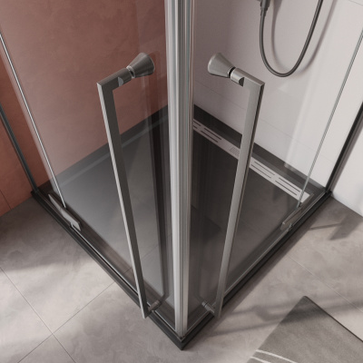 Душевой уголок Cezares LINER-A-2-90-C-GM фото в интернет-магазине Русалия