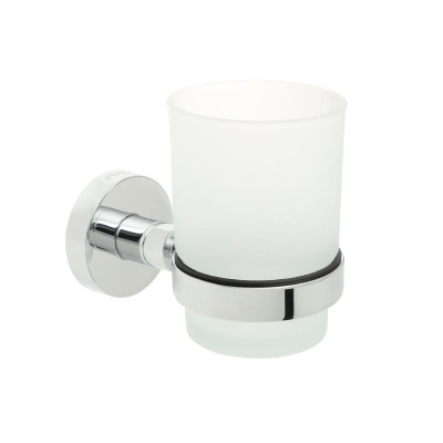 Стакан для ванной комнаты FIXSEN COMFORT CHROME FX-85006, хром фото в интернет-магазине Русалия