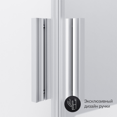 W90G-403-090MT Gem душ.ограждение 90х90 квадрат,стекло прозрачное,профиль мат. серебро, без поддона Am.Pm фото в интернет-магазине Русалия