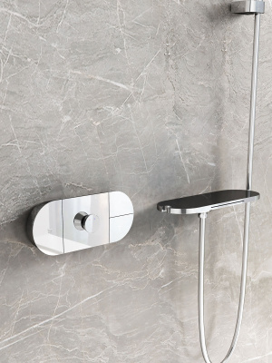 Душевой комплект Futura VSFW-2F12TCH термостатический встраиваемый, 3 режима, хром Vincea фото в интернет-магазине Русалия