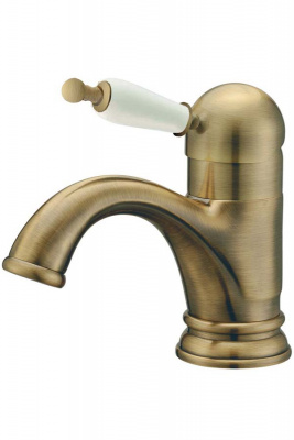 Смеситель для умывальника MEDICI Ripresa 301 бронза Boheme фото в интернет-магазине Русалия