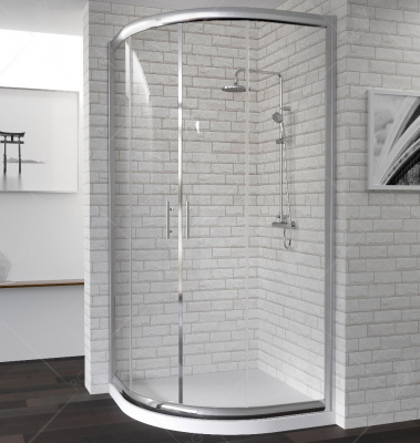 Душевой уголок 100х100 PA-51 полукруг RGW фото в интернет-магазине Русалия