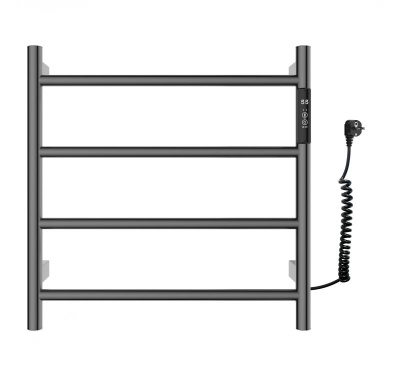 Полотенцесушитель электрический WONZON & WOGHAND BONN, Темный графит (WW-AL404-GM) фото в интернет-магазине Русалия