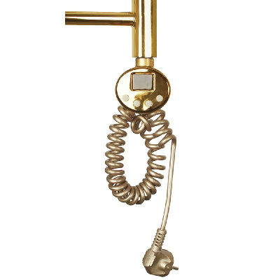 Электрический полотенцесушитель Калипсо П7 500x700 ER , золото глянец Domoterm фото в интернет-магазине Русалия