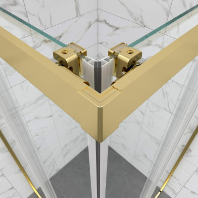 Душевой уголок Фикс-Голд 80*80, квадрат (2 места) Щ0000077240 Triton фото в интернет-магазине Русалия