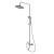 D0740900 Душевая система Prime со смесителем для ванны и душа, хром фото в интернет-магазине Русалия D0740900 Душевая система Prime со смесителем для ванны и душа, хром фото в интернет-магазине Русалия