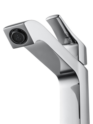 Смеситель для раковины высокий WONZON & WOGHAND FLEX, Хром (WW-88019072-CR) фото в интернет-магазине Русалия