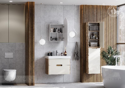 Зеркальный шкаф AQUATON Оливия 1A254502OL010 фото в интернет-магазине Русалия