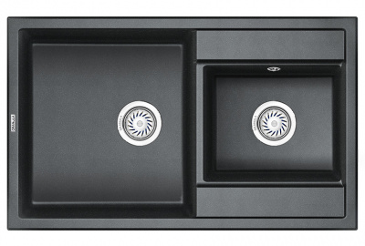 Кухонная мойка GRANULA (8201, ШВАРЦ) фото в интернет-магазине Русалия