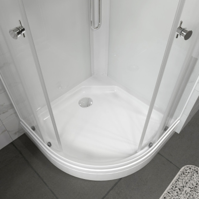 Душевая кабина Ультра 90*90 А (7 мест+сифон D90) Щ0000061843 Тритон фото в интернет-магазине Русалия