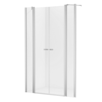 Дверь в нишу NEW TRENDY NEW SOLEO 120x195 D-0256A (хром) фото в интернет-магазине Русалия