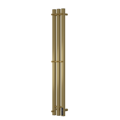 Полотенцесушитель электрический REFLEXION Тар RXT13110120GL 1100x120 золотой матовый, 7 крючков фото в интернет-магазине Русалия