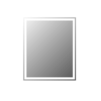 Зеркало с встроенным светильником и кнопочным выключателем SPC-GRT-500-600-LED-BTN, 12W, 220-240V, 500x30x600 BelBagno фото в интернет-магазине Русалия