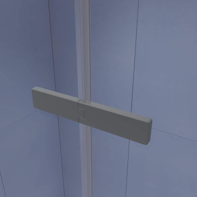 Душевой уголок RGW SV-040Gr 1400x800, профиль серый, стекло матовое-сатинат фото в интернет-магазине Русалия