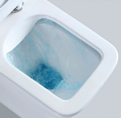 Унитаз подвесной CeramaLux 5171 бело-глянцевый фото в интернет-магазине Русалия