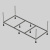 Каркас для прямоугольных ванн 170 см CN05T170 фото в интернет-магазине Русалия