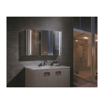 Зеркальный шкаф с подсветкой ES-2408. Размер: 100x70X15 ESBANO фото в интернет-магазине Русалия