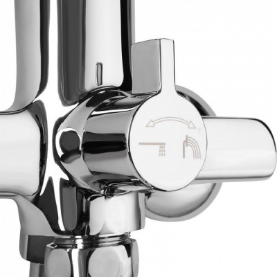 Смеситель для ванны Milardo Nelson (NELSB00M02) фото в интернет-магазине Русалия