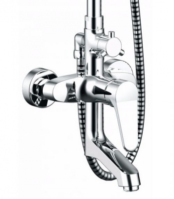 Душевая система со смесителем на ванну ECO F6111147C-A Bravat фото в интернет-магазине Русалия