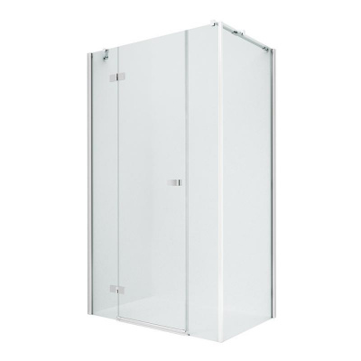 Душевое ограждение NEW TRENDY REFLEXA PLUS L 130x90x200 EXK-5092 (хром) фото в интернет-магазине Русалия