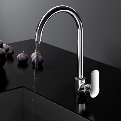 F8007100 Like смеситель для кухни, хром, шт. фото в интернет-магазине Русалия