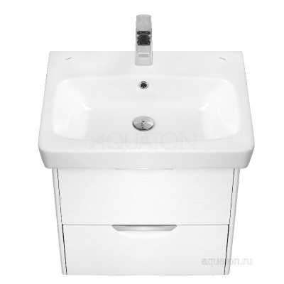 Тумба под раковину AQUATON Сильва 60 дуб полярный 1A211801SIW70 фото в интернет-магазине Русалия